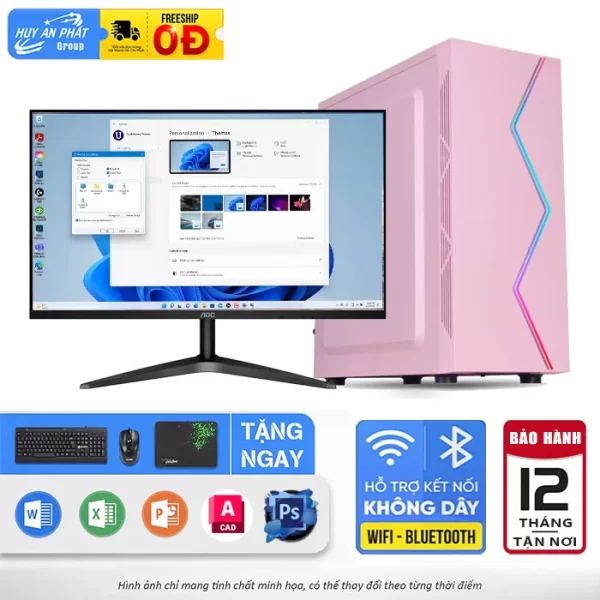 PC Văn Phòng VT-VP117A i7-8700 512GB 16GB 1TB LCD 22inch