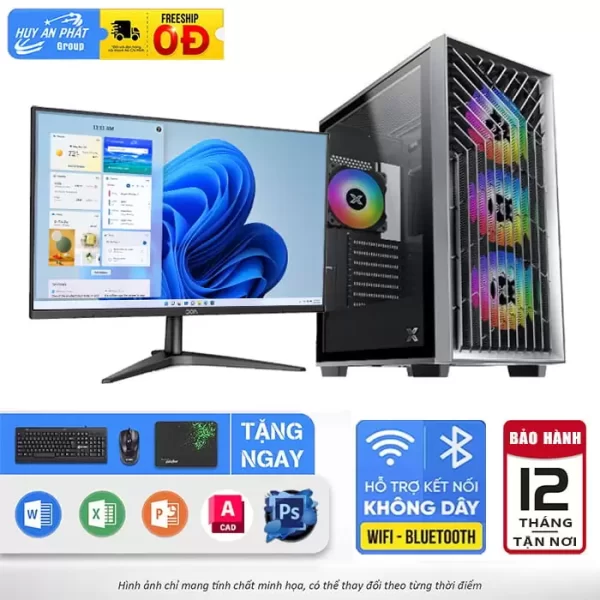 PC Văn Phòng VT-VP116C Core i5-9400/ 128GB/ 8GB/ LCD 22inch